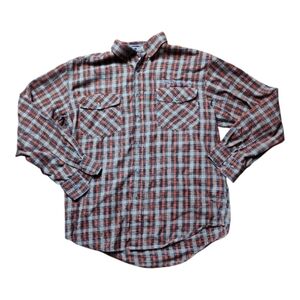 Men's Harley-Davidson Flannel Dress Shirt Size Medium